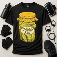 Pickle Slut Canned Pickles Pickle Lovers Pickle Art Cooling Performance Crew T-Shirt