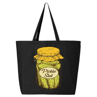 Pickle Slut Canned Pickles Pickle Lovers Pickle Art 25L Jumbo Tote