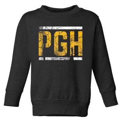 Pittsburgh Steel City Pennsylvania 412 Home Toddler Sweatshirt