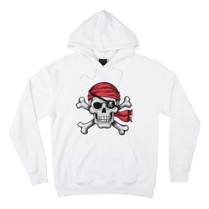 Pirate Skull Crossbones Halloween Costume Hoodie