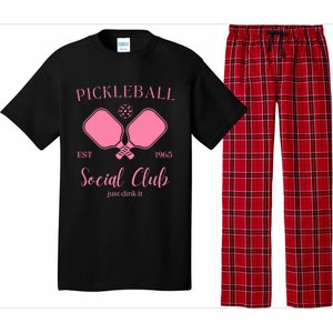 Pickleball Social Club Just Dink It Cute Pickleball Lover Gift Pajama Set