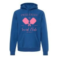 Pickleball Social Club Just Dink It Cute Pickleball Lover Gift Premium Hoodie