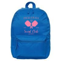 Pickleball Social Club Just Dink It Cute Pickleball Lover Gift 16 in Basic Backpack