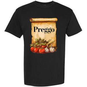 Preggo Sauce Cute And Funny Pregnancy Announcement Garment-Dyed Heavyweight T-Shirt