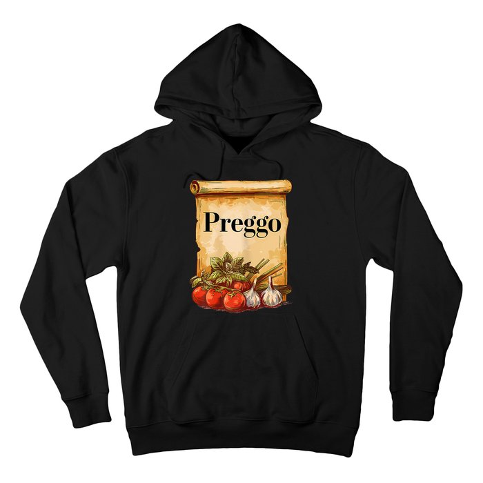 Preggo Sauce Cute And Funny Pregnancy Announcement Hoodie