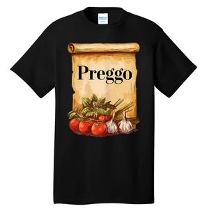 Preggo Sauce Cute And Funny Pregnancy Announcement Tall T-Shirt