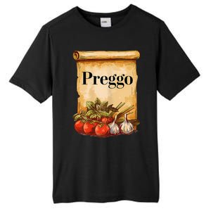 Preggo Sauce Cute And Funny Pregnancy Announcement Tall Fusion ChromaSoft Performance T-Shirt