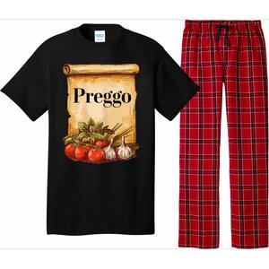 Preggo Sauce Cute And Funny Pregnancy Announcement Pajama Set