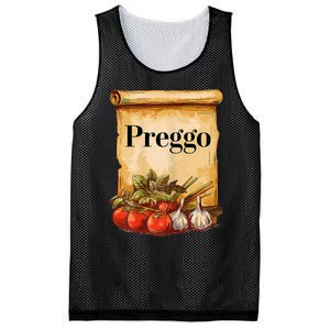 Preggo Sauce Cute And Funny Pregnancy Announcement Mesh Reversible Basketball Jersey Tank