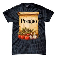 Preggo Sauce Cute And Funny Pregnancy Announcement Tie-Dye T-Shirt