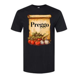 Preggo Sauce Cute And Funny Pregnancy Announcement Softstyle CVC T-Shirt