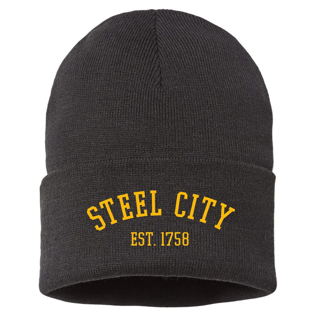 Pittsburgh Steel City Est. 1758 Sustainable Knit Beanie