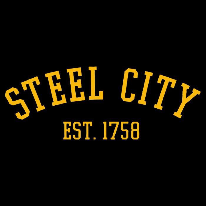 Pittsburgh Steel City Est. 1758 Zip Tote Bag