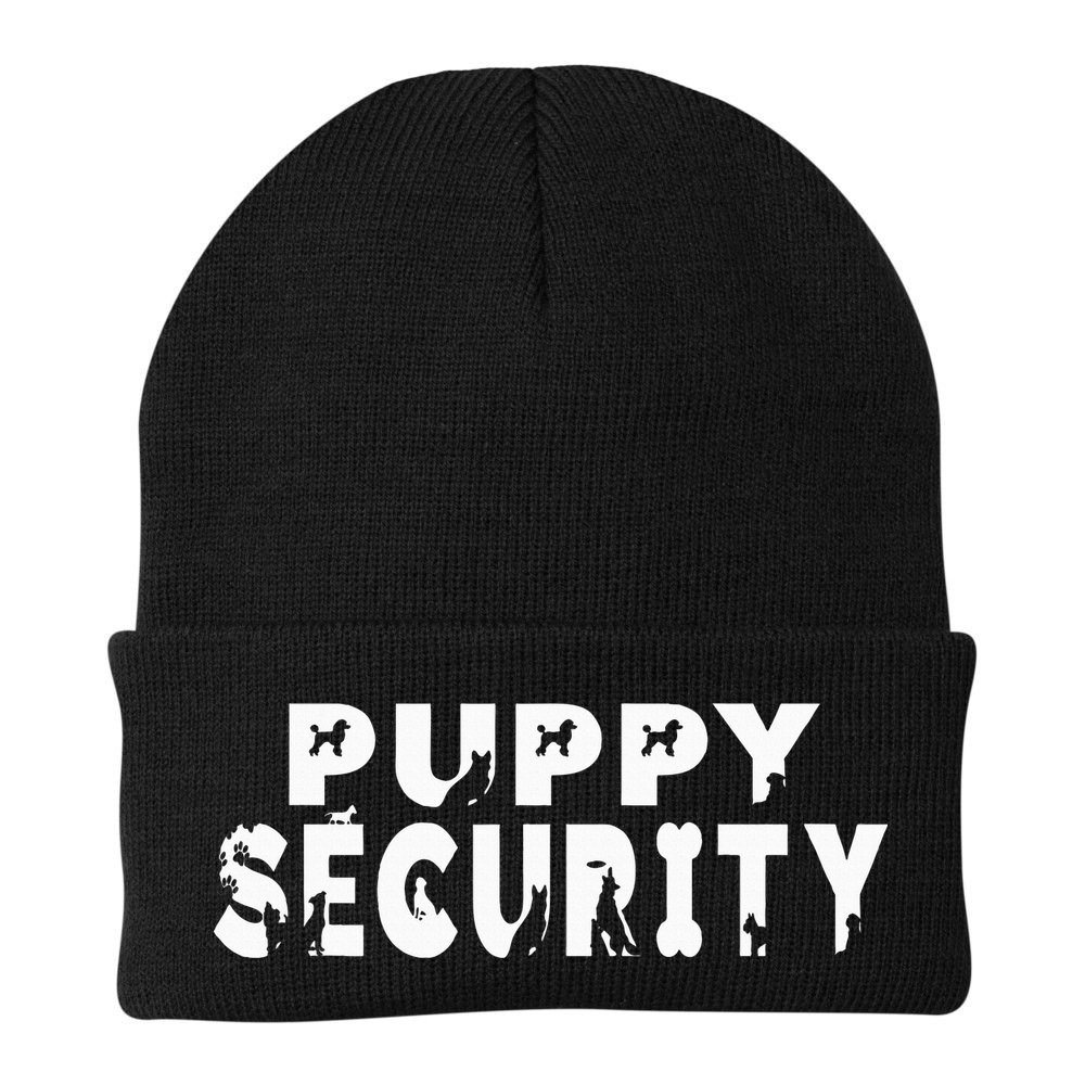 Puppy Security Dog Catcher Costume Dalmatian Halloween Beanie