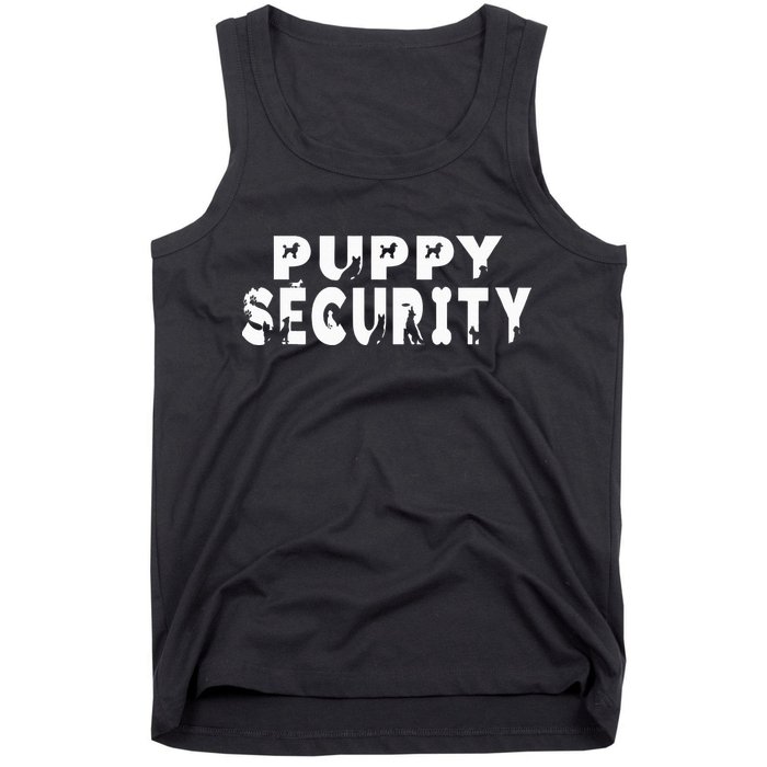Puppy Security Dog Catcher Costume Dalmatian Halloween Tank Top