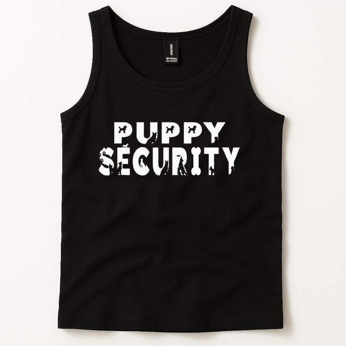 Puppy Security Dog Catcher Costume Dalmatian Halloween Tank Top