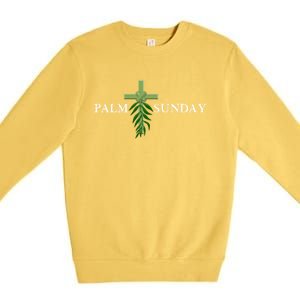 Palm Sunday Domingo De Ramos Gift Premium Crewneck Sweatshirt