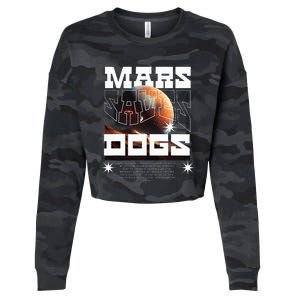 Planet Saves Dogs Cropped Pullover Crew