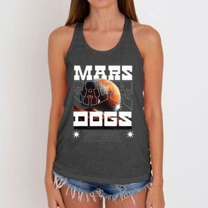 Planet Saves Dogs Women's Knotted Racerback Tank