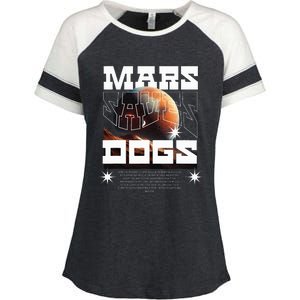 Planet Saves Dogs Enza Ladies Jersey Colorblock Tee