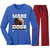 Planet Saves Dogs Women's Long Sleeve Flannel Pajama Set 