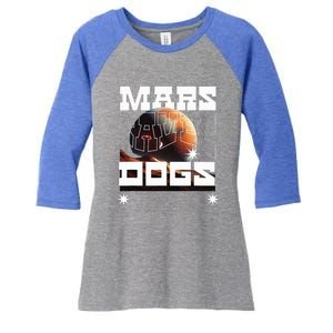 Planet Saves Dogs Women's Tri-Blend 3/4-Sleeve Raglan Shirt