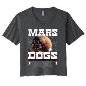 Planet Saves Dogs Women's Crop Top Tee