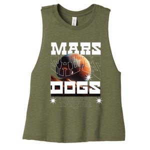 Planet Saves Dogs Women's Racerback Cropped Tank