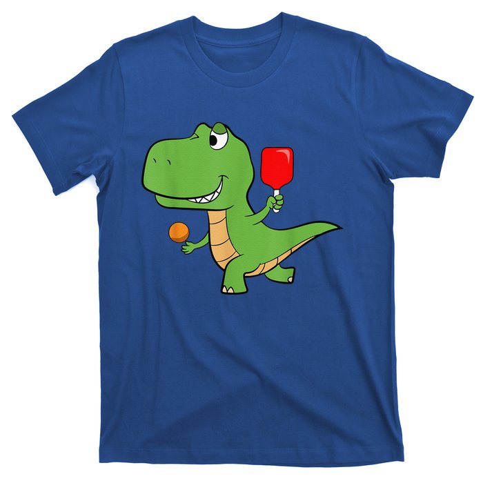 Pickleball Saurus Dino Paddleball Player Pickleball T-Shirt