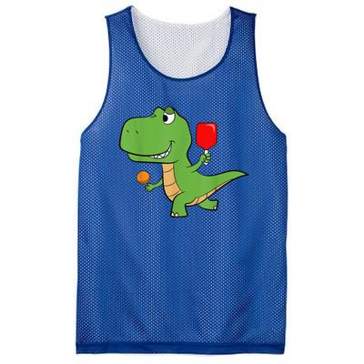 Pickleball Saurus Dino Paddleball Player Pickleball Mesh Reversible Basketball Jersey Tank