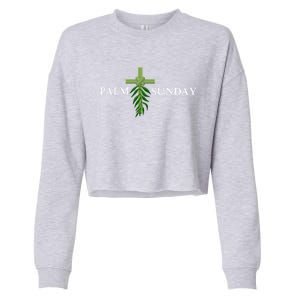 Palm Sunday Domingo De Ramos Gift Cropped Pullover Crew