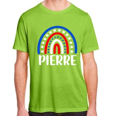 Pierre South Dakota Gift I Love Pierre Usa Gift Adult ChromaSoft Performance T-Shirt