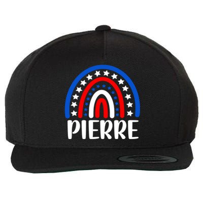 Pierre South Dakota Gift I Love Pierre Usa Gift Wool Snapback Cap