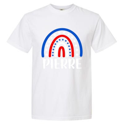 Pierre South Dakota Gift I Love Pierre Usa Gift Garment-Dyed Heavyweight T-Shirt