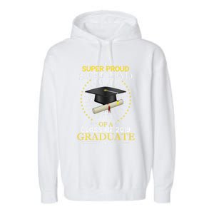 Proud Step Dad The Class Of 2019 Graduate Graduation Meaningful Gift Garment-Dyed Fleece Hoodie