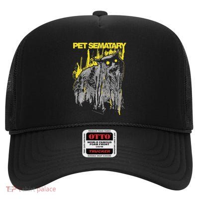 Pet Semetary Decay High Crown Mesh Back Trucker Hat