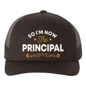 Principal School Director Head Teacher Instructor Headmaster Yupoong Adult 5-Panel Trucker Hat