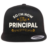 Principal School Director Head Teacher Instructor Headmaster Flat Bill Trucker Hat