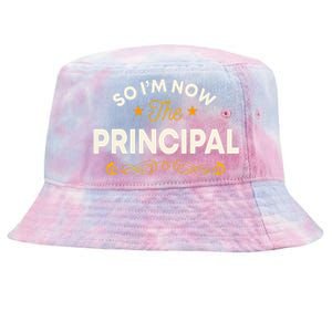 Principal School Director Head Teacher Instructor Headmaster Tie-Dyed Bucket Hat