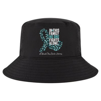 Posttraumatic Stress Disorder Awareness Month Teal Ribbon Great Gift Cool Comfort Performance Bucket Hat