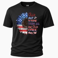 Patriotic Sunflower Dont Know Them All But We Owe Them All Meaningful Gift Cooling Performance Crew T-Shirt