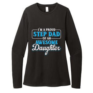 Proud Stepfather Daughter Fathers Day Proud Step Dad Gift Womens CVC Long Sleeve Shirt