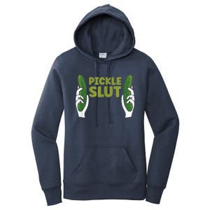 Pickle Slut Dill Pickle Women's Pullover Hoodie