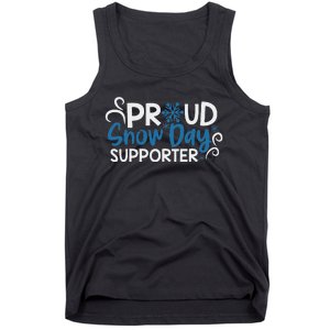 Proud Snow Day Supporter Tank Top