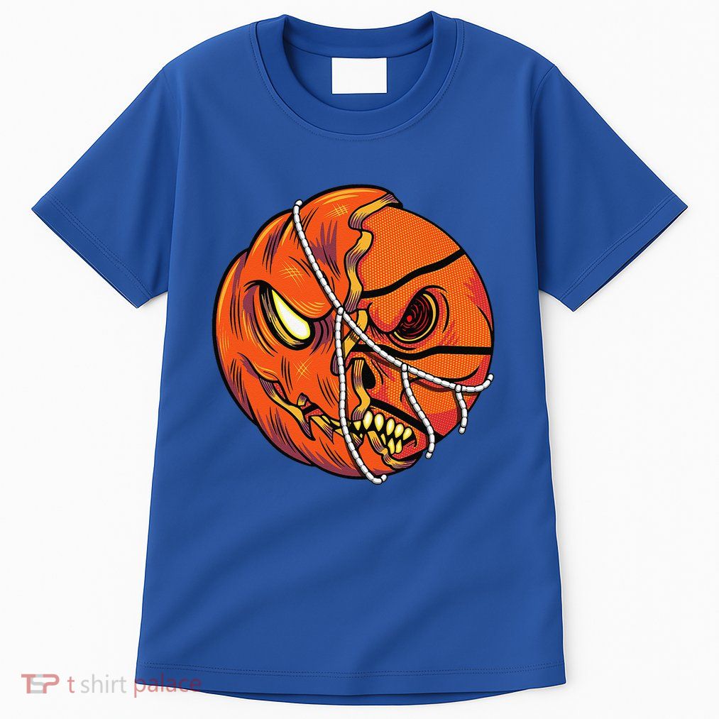 Pumpkin Skull Design Halloween Hooper Basketball Player Tall T-Shirt