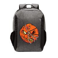 Pumpkin Skull Design Halloween Hooper Basketball Player Vector Backpack