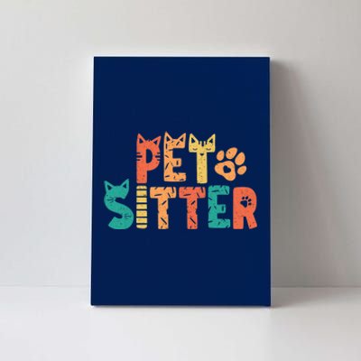 Pet Sitter Dog Watcher Walker Groomer Canvas