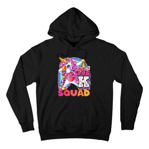 PreK Squad Dabbing Unicorn Back To School Girl Gift Hoodie