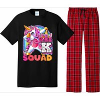 PreK Squad Dabbing Unicorn Back To School Girl Gift Pajama Set