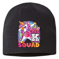 PreK Squad Dabbing Unicorn Back To School Girl Gift Sustainable Beanie